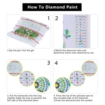 Набор для алмазной живописи 5D картина Мандала Цветок Гостиная DIY 04