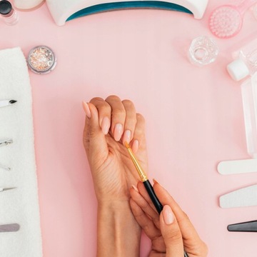 SILCARE BASE ONE прозрачный гель 50г + кисть №4 плоская