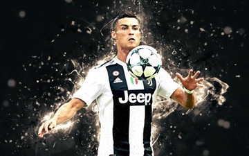 CRISTIANO RONALDO Naklejka - plakat 90 cm K251