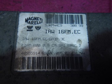 FIAT SEICENTO 0.9 0,900 JEDNOTKA MOTORU 46555914