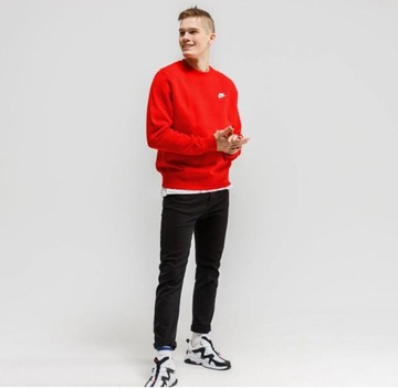 Мужская толстовка Nike BV2662-657 красная, размер XXL