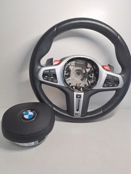 BMW X3M F97 X4M F98 KIEROWNICA MULTIFUNKCJA ŁOPATKI GRZANA PODUSZKA AIRBAG