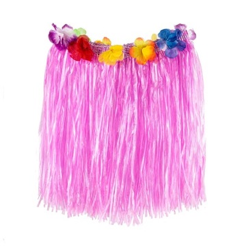 Spódnica Hawajska różowa 40cm Aloha Hawaii Party