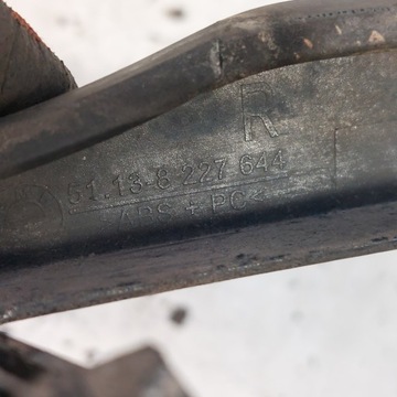 BMW 3 E46 LIŠTA POD SVĚTLO PRAVÝ PŘEDNÍ 8227644