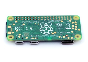 Raspberry Pi Zero 2 Вт с 512 МБ ОЗУ, 4x1 ГГц, Wi-Fi, Bluetooth