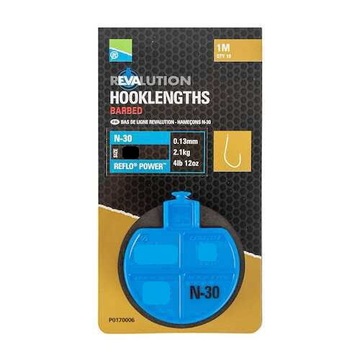 ZESTAW PRZYPONÓW PRESTON REVALUTION HOOKLENGTHS N30 ROZ 18