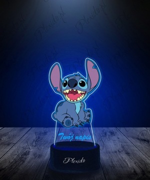 3D-печатный светодиодный ночник с именем в подарок