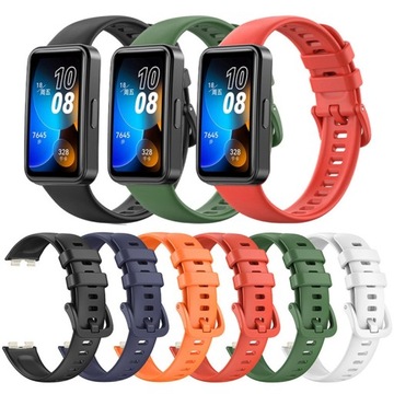 PASEK SILIKONOWY HUAWEI BAND 8 | KOLORY