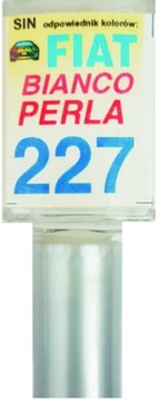 FIAT 227 BIANCO PERLA LAKIER ZAPRAWKA DO RYS ARA