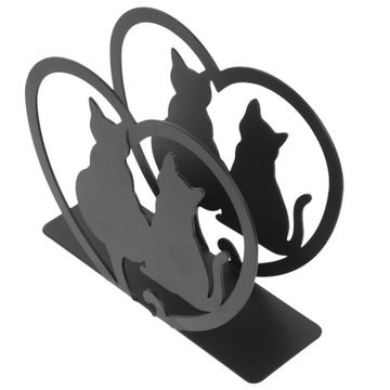 Салфетница металлическая Лепка кота Декоративная