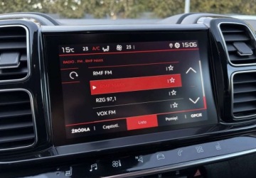 Citroen C5 Aircross SUV 1.2 PureTech 130KM 2019 Citroen C5 Aircross 130KM MANUAL virtual cockpit BEZWYPADKOWY gwarancja, zdjęcie 14