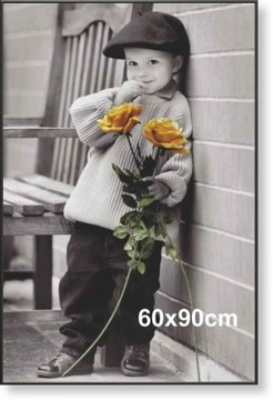 Rama aluminiowa do zdjęcia lub plakatu 60x90cm, czarny półmat