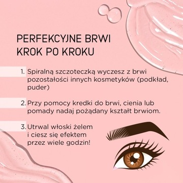 Eveline Cosmetics Brow & Go! сильный гель для бровей