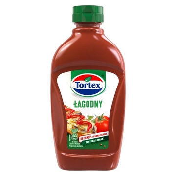 Ketchup Tortex łagodny 470g