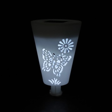 Zasilana energią słoneczną lampa ogrodowa LED do