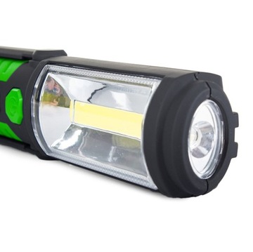 COB LED СВЕТОДИОДНАЯ ЛАМПА ДЛЯ МАСТЕРСКОЙ 2в1 МАГНИТНЫЙ КРЮК