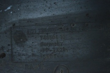 BMW 6 E63 E64 2008 HMOTA KUFRU DO KAROSÉRIE PICKUP