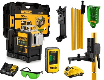 DEWALT LASER KRZYŻOWY ZIEL DCE089D1G DE0892G TYCZK