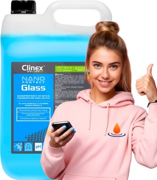 CLINEX Nano Protect Glass 5L Płyn do szyb!