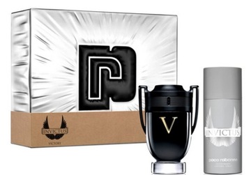 Paco Rabanne Invictus Victory zestaw EDP100 ml+dez