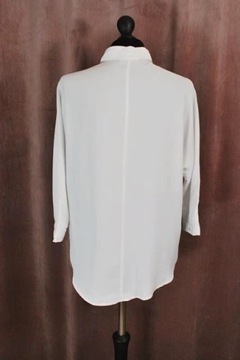 Koszula Mohito biała szyfonowa elegancka 34 XS
