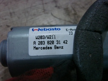 MOTOREK STŘEŠNÍHO OKNA TŘÍDA E S211 W211 2.2 CDI FACELIFT A2038013142