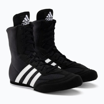 БОКСЕРСКИЕ КРОССОВКИ ADIDAS BOX HOG II ЧЕРНЫЕ ЧЕРНЫЕ 40