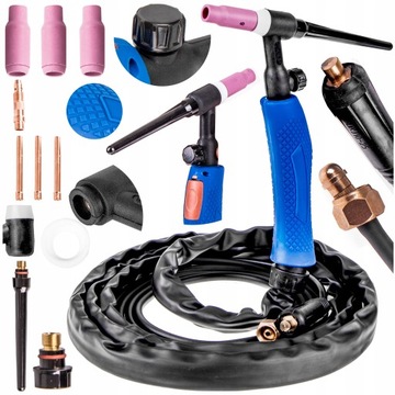 СВАРОЧНЫЙ ДЕРЖАТЕЛЬ TIG LIFT CABLE С КЛАПАНОМ СВАРОЧНЫЕ МАШИНЫ 10-25 MMA