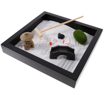 1 Set Japanese Zen Garden Kit for Desk Mini Zen