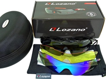 OKULARY do JAZDY SAMOCHODEM Lozano POLARYZACYJNE PRZECIWSŁONECZNE MĘSKIE