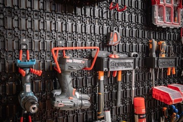 Доска для инструментов Qbrick System Custom Pegboard - 2 панели