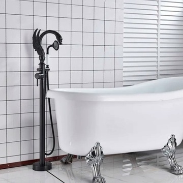 Отдельностоящий смеситель для ванны BLACK SWAN VINTAGE STYLE