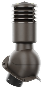 ИЗОЛИРОВАННЫЙ ВЕНТИЛЯЦИОННЫЙ КАМИН 125 металлических плиток