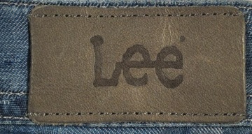 LEE spodnie ogrodniczki BLUE jeans BIB HORT_ S