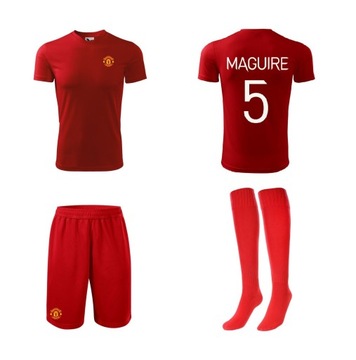 Strój piłkarski Manchester United Maguire 5 Junior 164