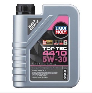 МАСЛО LIQUI MOLY 5W30 1л TOP TEC 4410/C