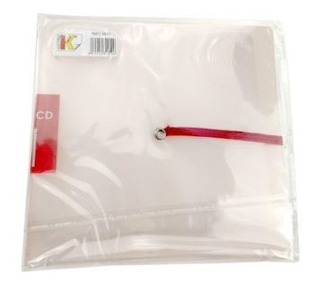 Футляр на 12 CD/DVD, пластиковый, закрывается на резинку.