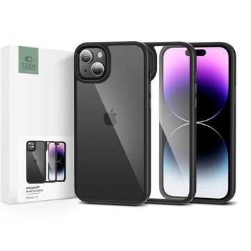 ЧЕХОЛ TECH-PROTECT ДЛЯ IPHONE 15 С ЧЕРНОЙ РАМКОЙ