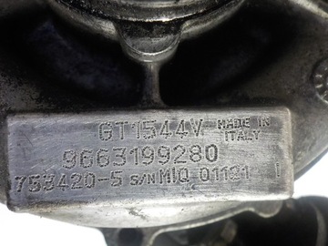 CITROEN C3 I TURBO TURBÍNA 9663199280