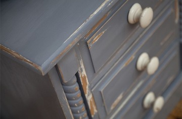 RUSTOLEUM ТЕМНО-СЕРАЯ МЕЛОВАЯ КРАСКА ДЛЯ МЕБЕЛИ 0,125л