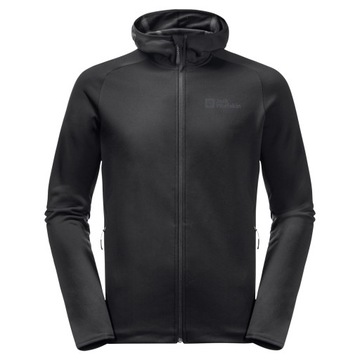 Толстовка Jack Wolfskin Baiselberg 1710541 Черный Regular Fit