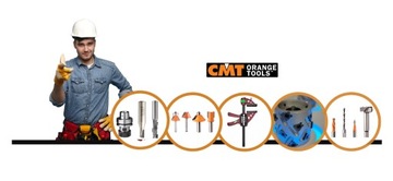 CMT Фреза по дереву для досок D8 I32 L80 S8 Z=2 об. Ты