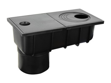 Black Gutter Pettler под водосточным посетителем K3 DES Filter 110