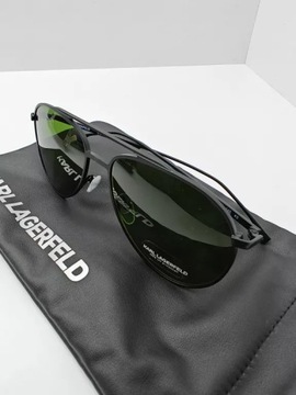 OKULARY KARL LAGERFELD ZIELONE