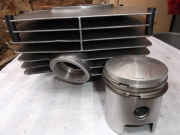 MZ ES, ETS 250, CYLINDER DDR, TŁOK DLG PIERŚCIENIE