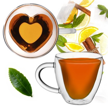 SZKLANKI TERMICZNE KUBKI DO KAWY LATTE HERBATY ZESTAW 2 szt. KAMILLE