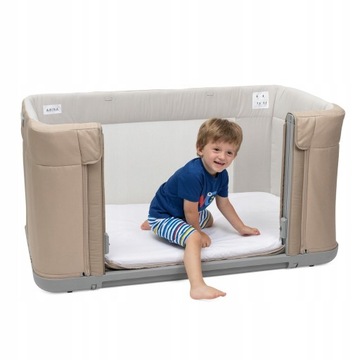 Chicco Next2Me Forever Honey Beige + простыни