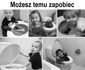 Унитаз БЕЛЫЙ ЗАМОК безопасности