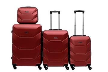 ДОРОЖНЫЙ ЧЕМОДАН БОЛЬШОЙ СРЕДНИЙ МАЛЕНЬКИЙ КОРОБКА НА КОЛЕСАХ 4