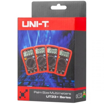 УНИВЕРСАЛЬНЫЙ СЧЕТЧИК Uni-T ELE FIELD DETECTION UT33D+